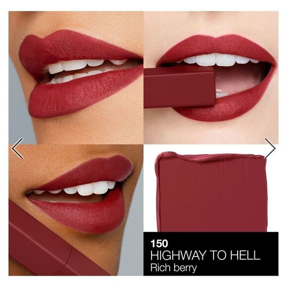 NARS Powermatte Long-Lasting Lipstick- “HIGHWAY TO HELL” - Picture 2 of 9